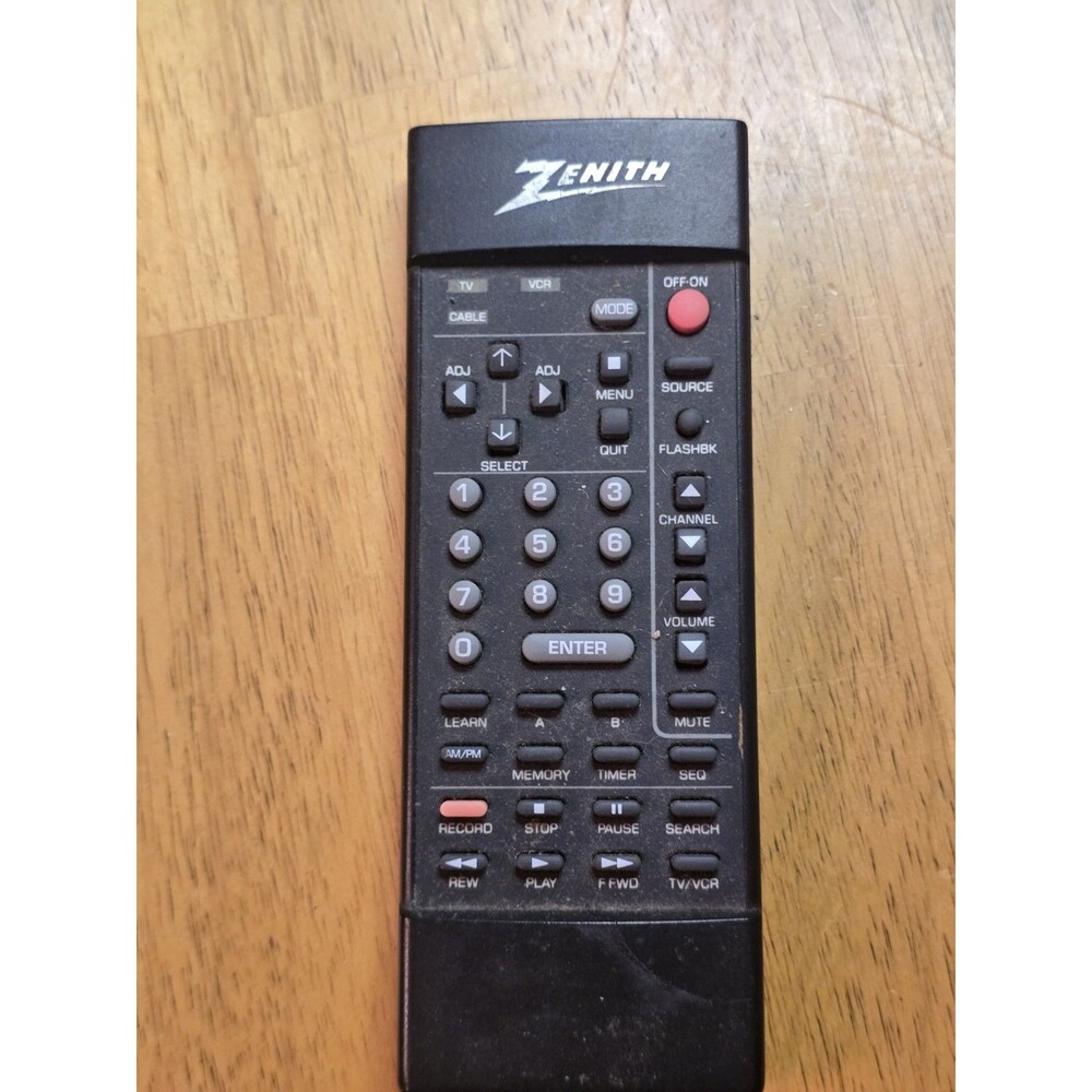 Vintage Zenith TV / VCR / Cable Remote Control